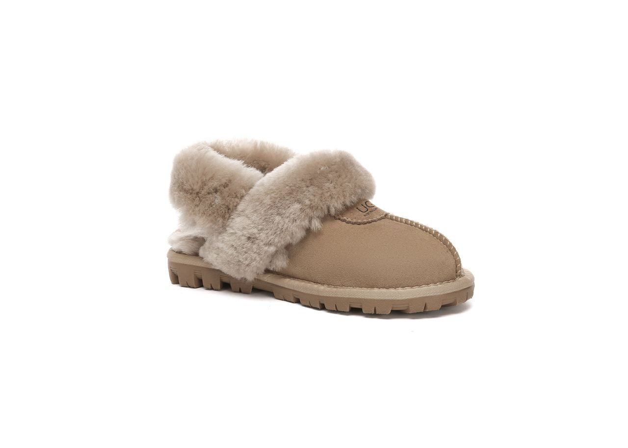 AS UGG Fluffy Slipper(2 Removable Straps)- 플러피 어그슬리퍼
