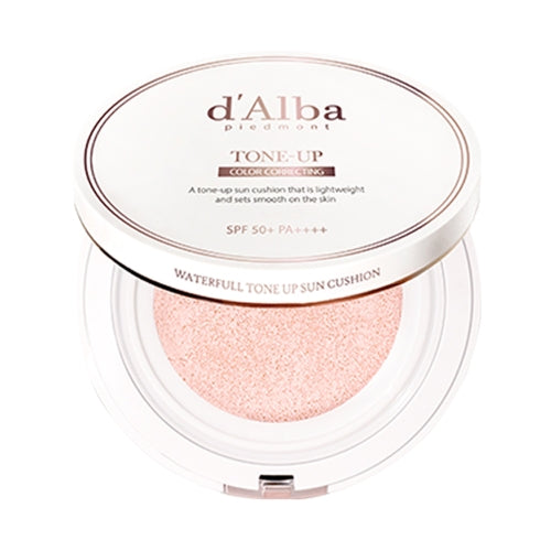 d’Alba Waterfull Tone‑Up Sun Cushion SPF50+ PA++++- 달바 톤업 선쿠션
