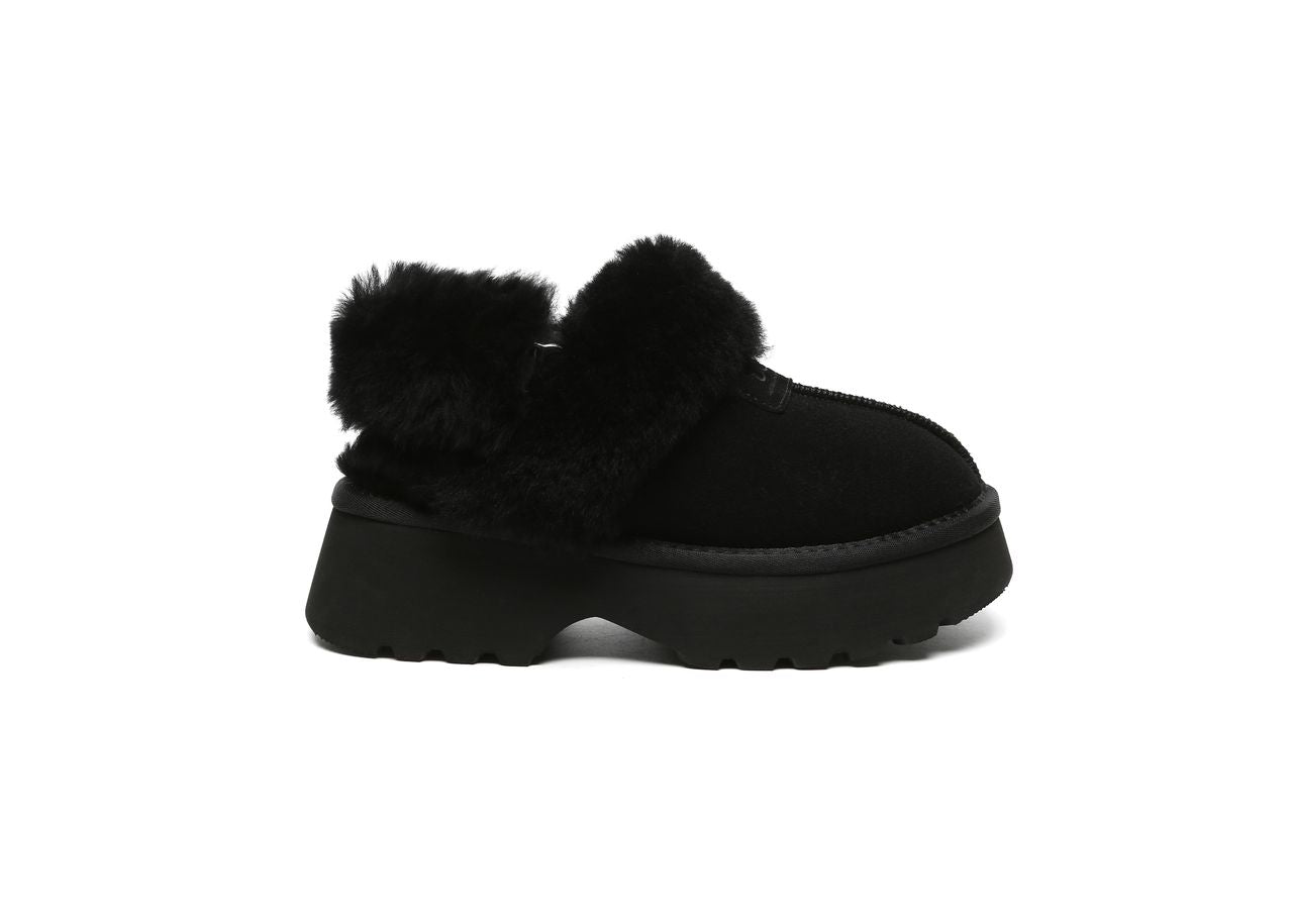 AS UGG Muna Platform Slippers(2 Removable Bands)- 무나 플랫폼 어그슬리퍼(탈부착밴드 2개증정)