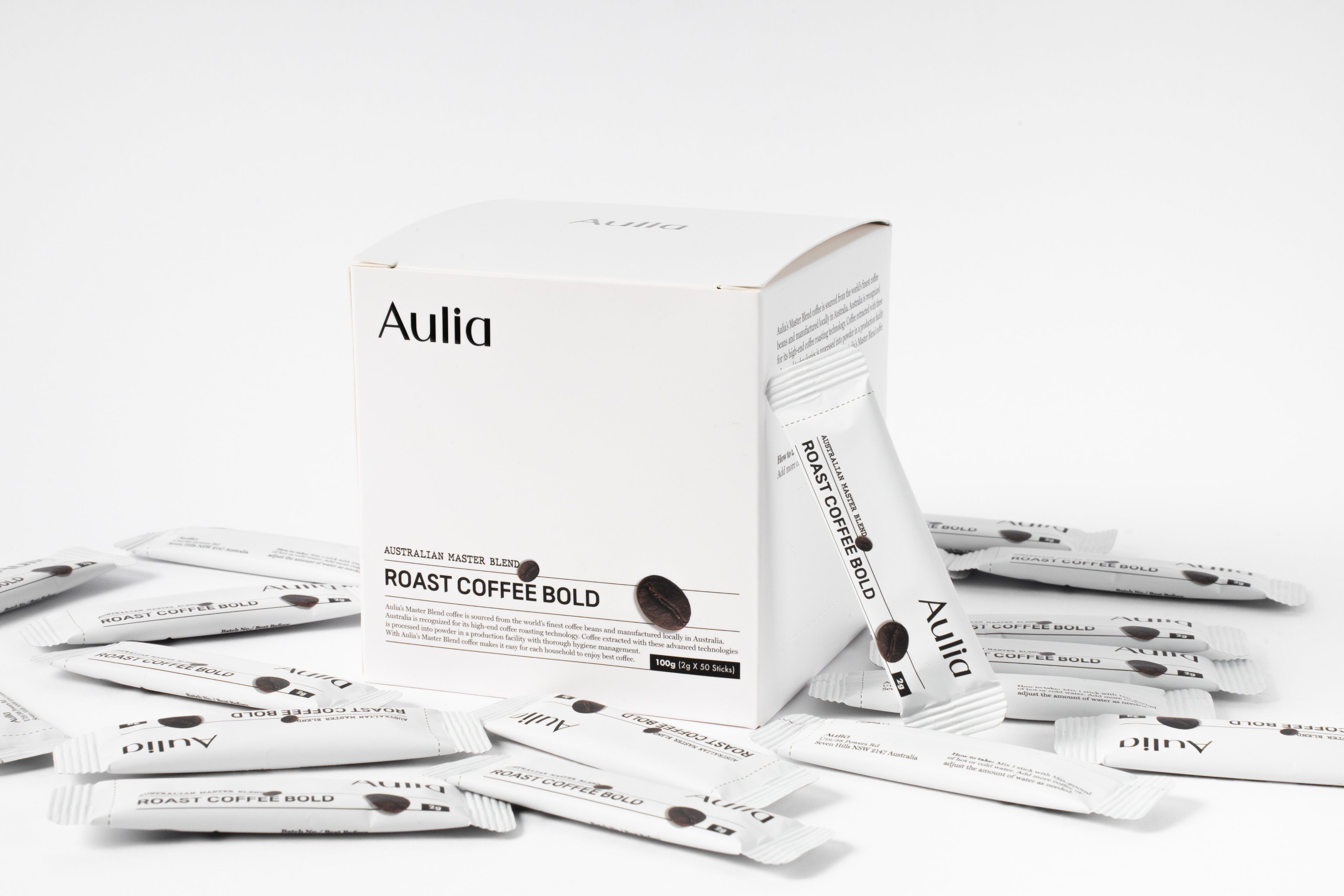 Aulia Roast Coffee Bold(올리아 로스트커피 볼드)- 50 sticks(50개입)