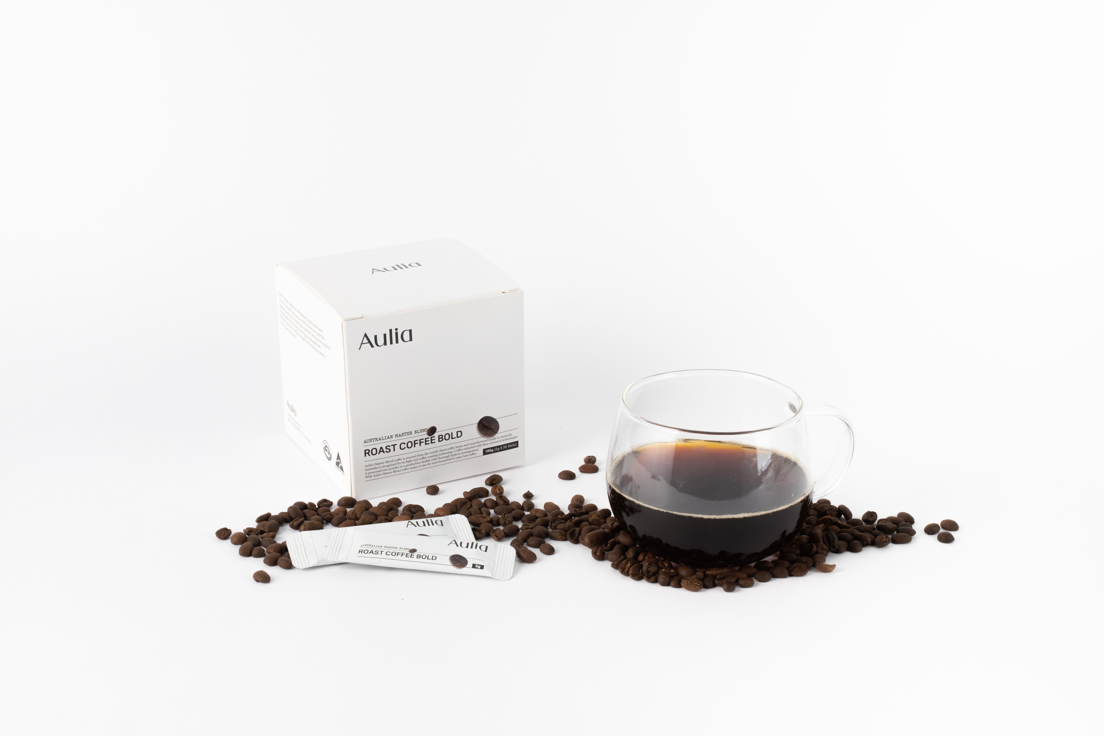 Aulia Roast Coffee Bold(올리아 로스트커피 볼드)- 50 sticks(50개입)