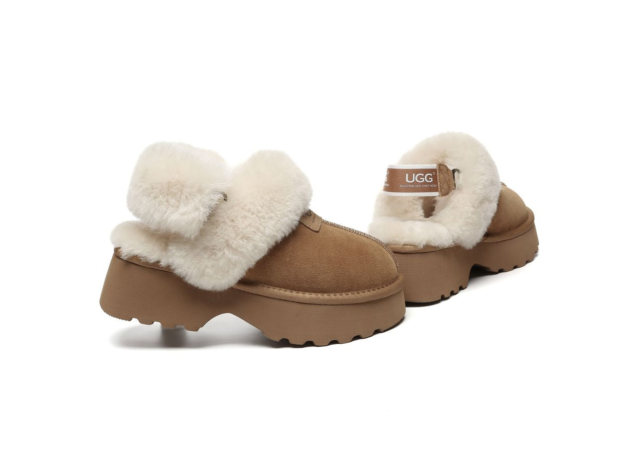 AS UGG Muna Platform Slippers(2 Removable Bands)- 무나 플랫폼 어그슬리퍼(탈부착밴드 2개증정)