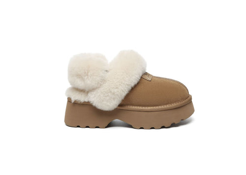 AS UGG Muna Platform Slippers(2 Removable Bands)- 무나 플랫폼 어그슬리퍼(탈부착밴드 2개증정)