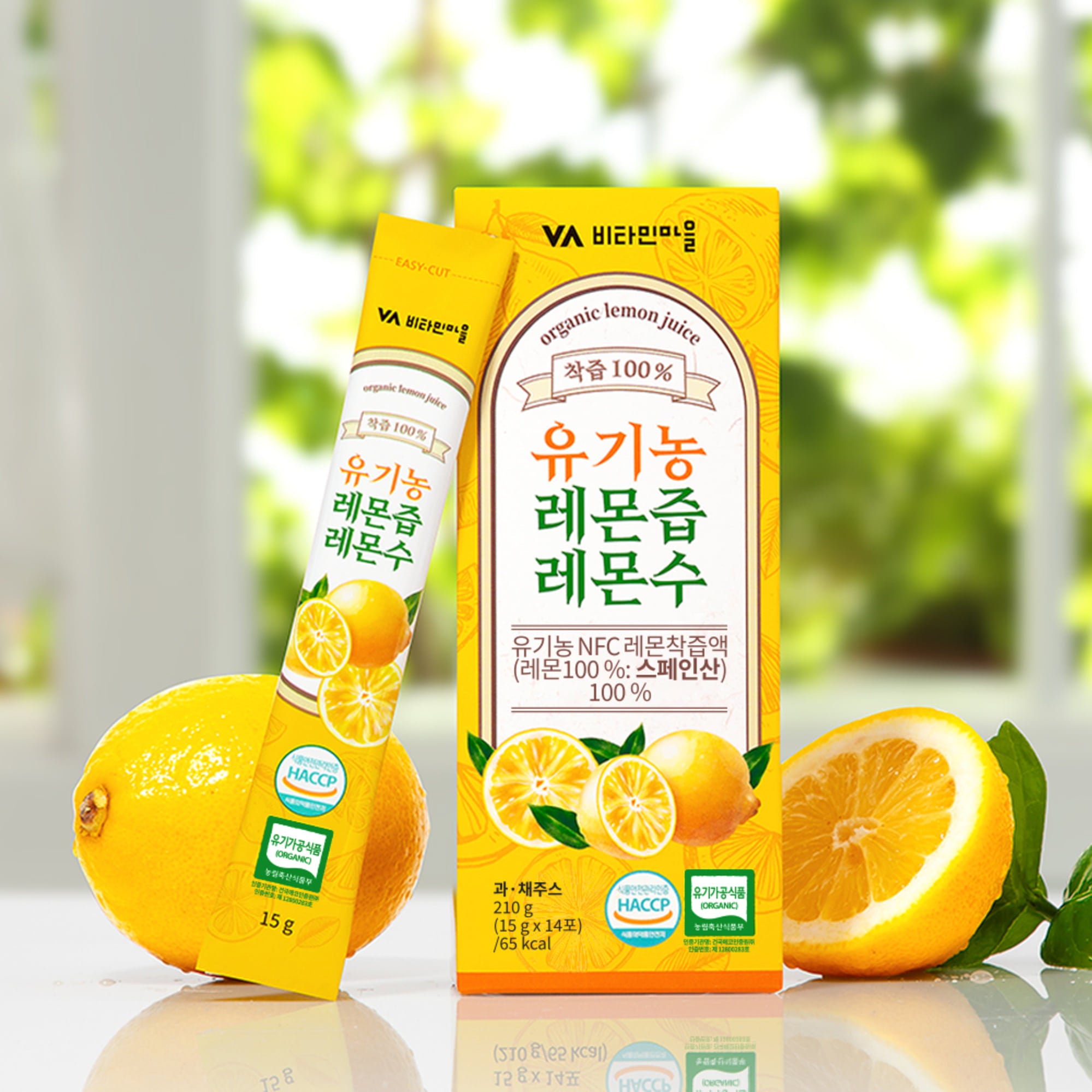 Organic Lemon Juice(유기농 레몬즙)– 14 Sticks(14)