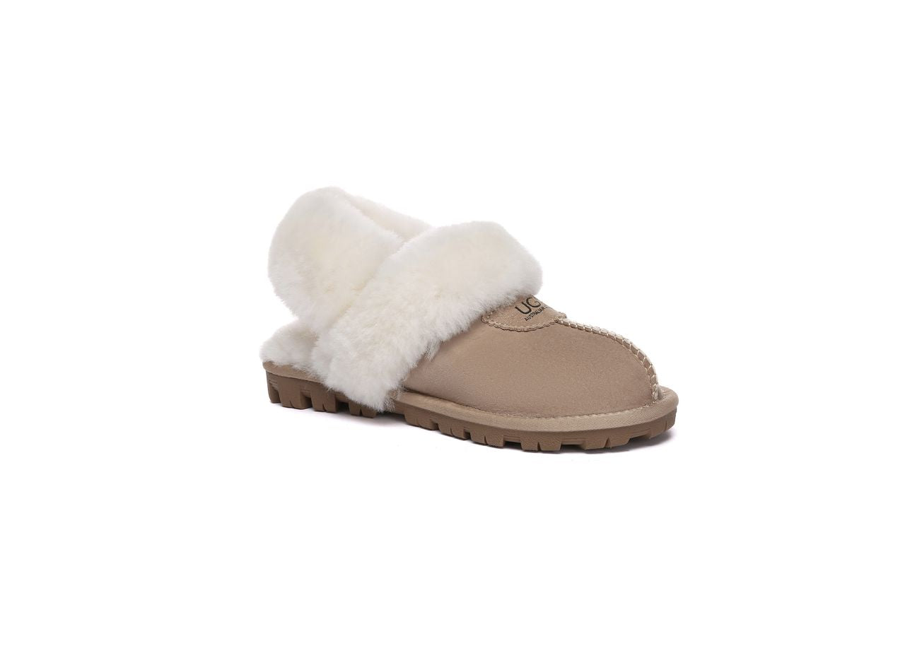 AS UGG Fluffy Slipper(2 Removable Straps)- 플러피 어그슬리퍼