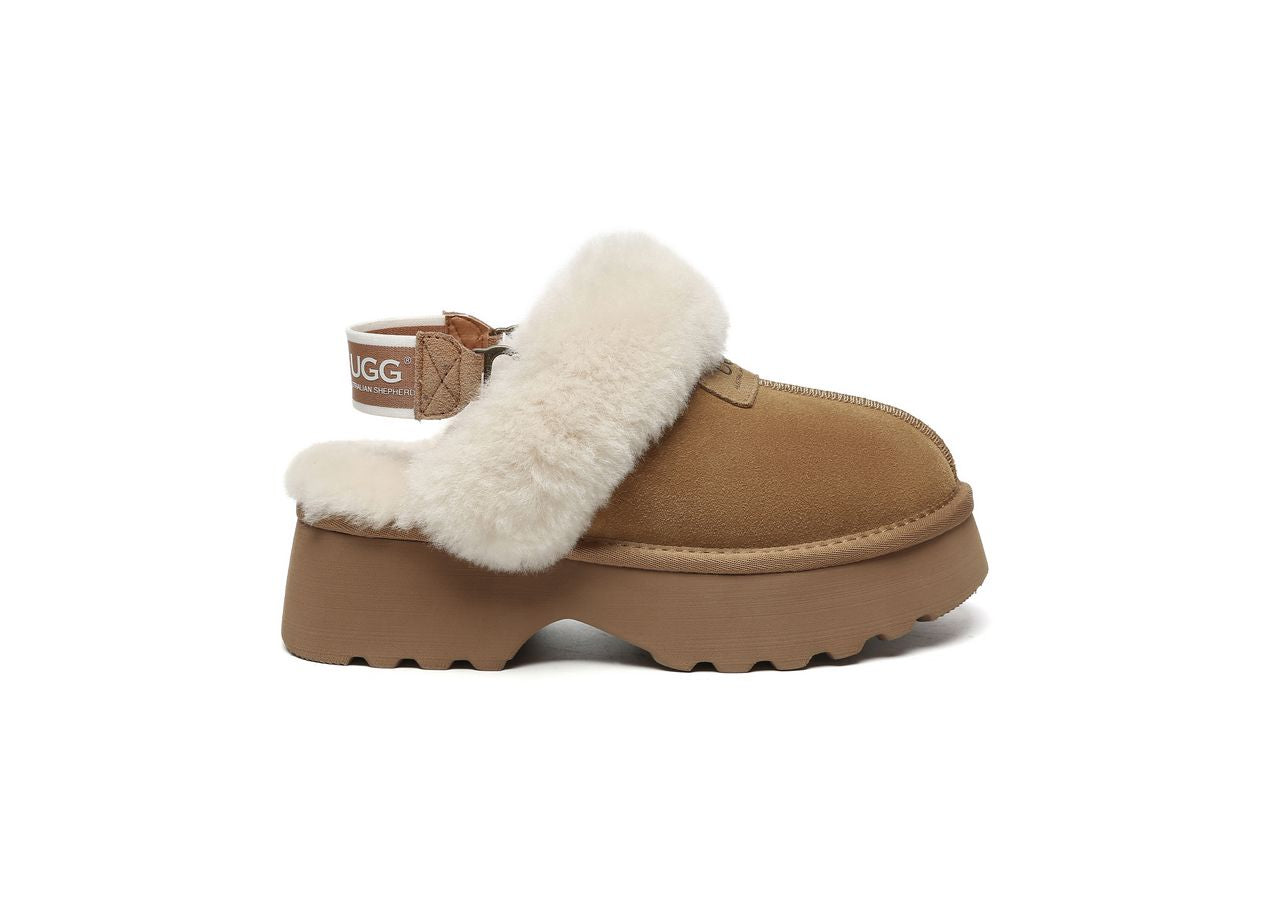 AS UGG Muna Platform Slippers(2 Removable Bands)- 무나 플랫폼 어그슬리퍼(탈부착밴드 2개증정)