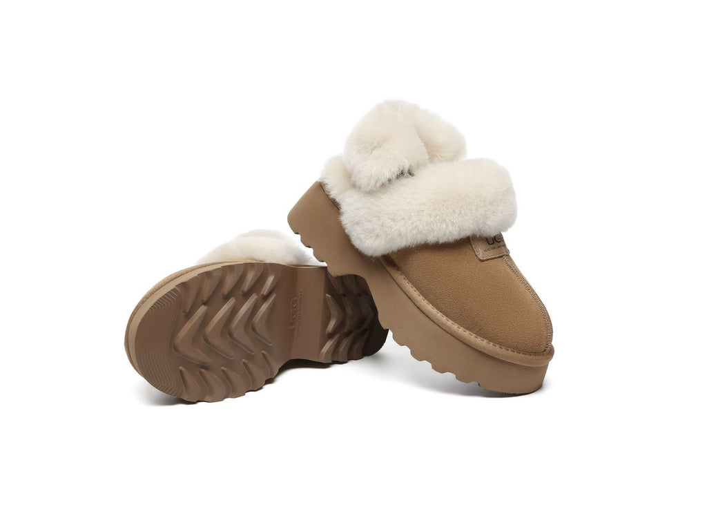 AS UGG Muna Platform Slippers(2 Removable Bands)- 무나 플랫폼 어그슬리퍼(탈부착밴드 2개증정)