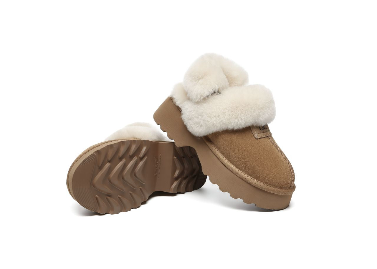 AS UGG Muna Platform Slippers(2 Removable Bands)- 무나 플랫폼 어그슬리퍼(탈부착밴드 2개증정)