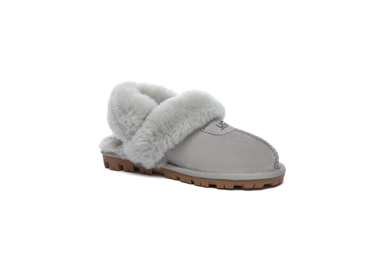 AS UGG Fluffy Slipper(2 Removable Straps)- 플러피 어그슬리퍼