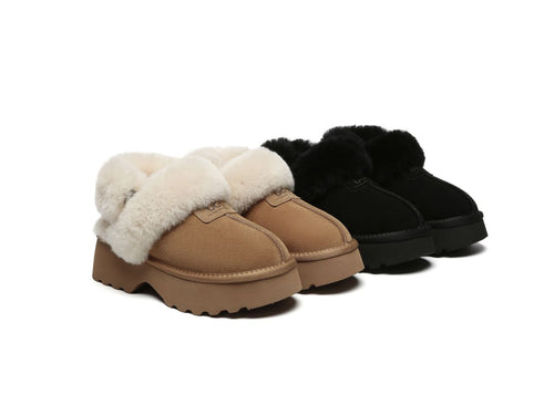 AS UGG Muna Platform Slippers(2 Removable Bands)- 무나 플랫폼 어그슬리퍼(탈부착밴드 2개증정)