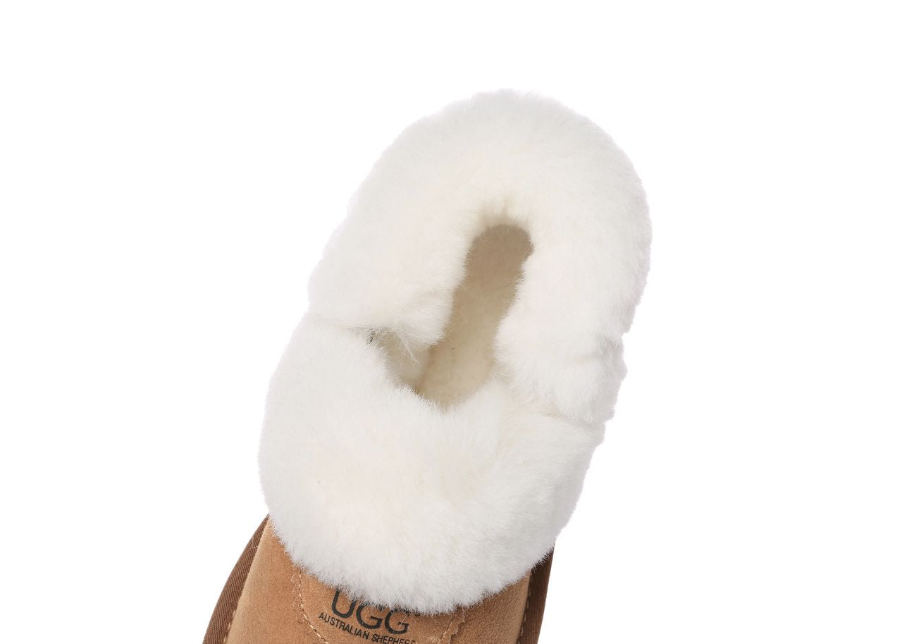 AS UGG Fluffy Slipper(2 Removable Straps)- 플러피 어그슬리퍼